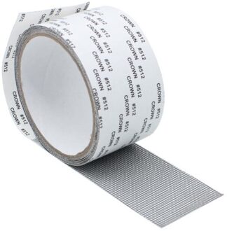 Venster Netto Anti-Mosquito Mesh Sticky Draden Patch Reparatie Tape Scherm Thuis Deur Klamboe Patch Reparatie Gebroken Gat 5*200Cm zwart
