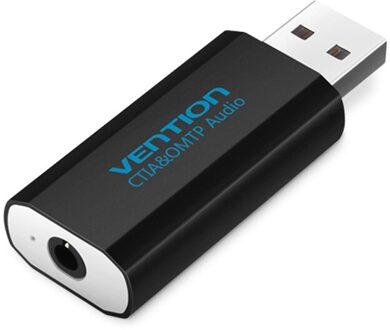 Ventie Geluidskaart Usb Naar 3.5Mm Audiointerfa Adapter 2-In-1 Usb Naar Oortelefoon Speaker Voor Macbook computer Laptop Pc Geluidskaart VAB-S16-B