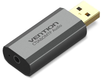 Ventie Geluidskaart Usb Naar 3.5Mm Audiointerfa Adapter 2-In-1 Usb Naar Oortelefoon Speaker Voor Macbook computer Laptop Pc Geluidskaart VAB-S19