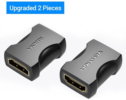 Ventie Hdmi Extender Vrouw Tot Vrouw Hdmi Cable Extension Adapter Voor PS4/3 Monitor Nintendo Switch Hdmi 2.0 Kabel converter Upgraded 2 stk