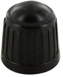 Ventieldop zwart 4 stuks