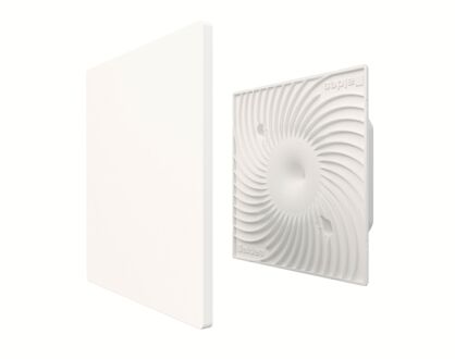 Ventilatierooster Kit Colorline Ø125mm Wit