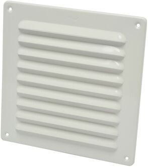 ventilatierooster, maat 19.5 x 19.5 cm| wit