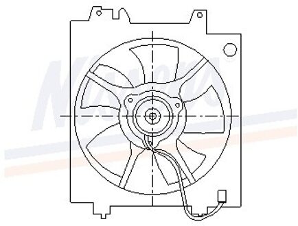 Ventilator, condensator airconditioning 85494