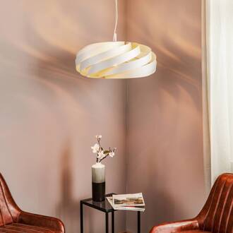 Vento hanglamp, aluminiumkleurig, Ø 60 cm, metaal, E27