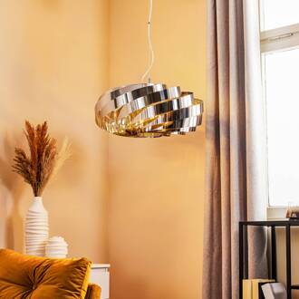 Vento hanglamp, chroom-nikkelkleurig, Ø 60 cm, metaal