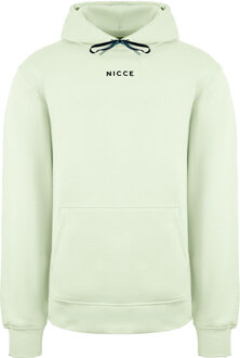 Venture Heren Cream Hoodie Mint