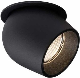Venus R Midi Inbouwspot - Zwart