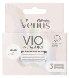 Venus VIO Hair & Skin Razor Body Blade 3 pcs Refill