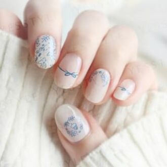 Venus Whisper Nails Art Stickers 24 pcs