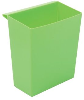 Vepa Bins Inzetbak voor vierkante tapse papierbak groen