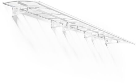 Veranda- En Deurluifel Bordeaux Helder Wit 140x670cm