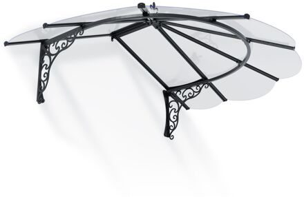 Veranda- En Deurluifel Iris Helder Zwart 125x175cm