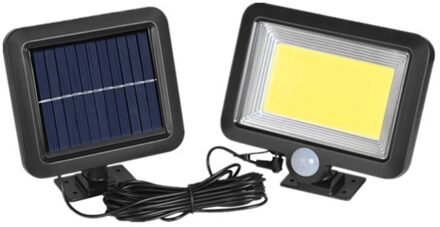 Veranda Lamp Solar Light Outdoor Motion Sensor Recharge Solar Wandlamp Waterproo 100COB