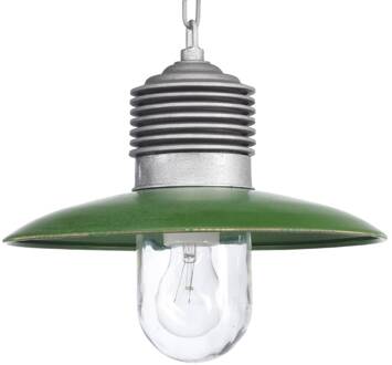 Verandalamp Ampere Alu/Groen Zilver