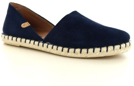 Verbenas Carmen Serraje suède espadrilles donkerblauw - 40