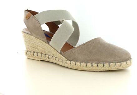 Verbenas Espadrille Dames Taupe