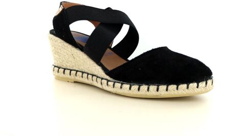 Verbenas Espadrille Meisjes Zwart