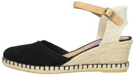 Verbenas Malena dames sandaal - Zwart - Maat 39