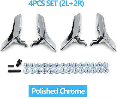 Verbeterde Links Rechts Chroom Interieur Unlock Deur Pull Handvat Voor Mercedes Benz W204 C Klasse Glk 300 C180 C200 c300 2047206262 Polished 4stk