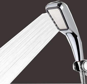 Verbeterde Supercharged Douchekop, Handdouche Bad Douchekop Slang Beugel Set een reeks