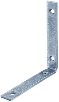 Verbindingshoek - Blauw Verzinkt Staal - 120x120x20mm