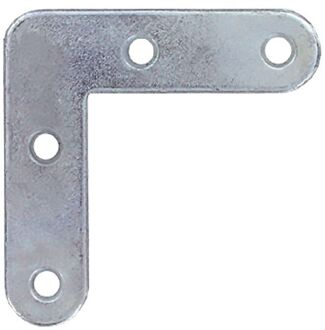 Verbindingshoek - Verzinkt Staal - 40mm - 4 Stuks