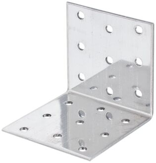 Verbindingshoek - Verzinkt Staal - 40x40x60mm - 20 Stuks