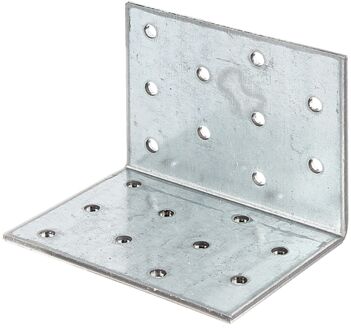 Verbindingshoek - Verzinkt Staal - 60x60x80mm