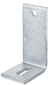 Verbindingshoek - Verzinkt Staal - Betonbevestiging - 80x150x60mm