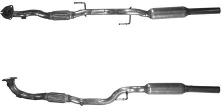 Verbindingspijp Seat Cordoba Ibiza Skoda Fabia Roomster Volkswagen Fox Polo BM50199