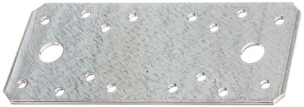 Verbindingsplaat Ruwstaal Verzinkt 133x55x2,5mm