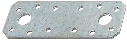 Verbindingsplaat - Sendzimir Verzinkt Staal - 96x35x2,5mm - 25 Stuks