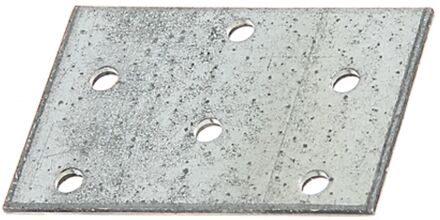 Verbindingsplaat Verzinkt 60x40x2mm