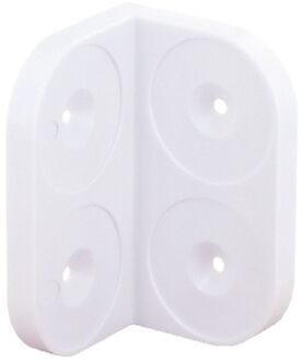 Verbindingssteun Plastic 28x28x44mm 4 Stuks