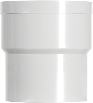Verbindingsstuk Met 1x Lijmmof - Hwa - Pvc - Parelgrijs - 70mm