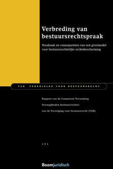 Verbreding van bestuursrechtspraak -  Commissie Verruiming Bevoegdheden Bestuursrechter (ISBN: 9789400113671)