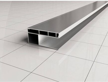 Verbredingsprofiel Voor Douchewand Aluminium 3X200 Of 202 cm - 200 cm