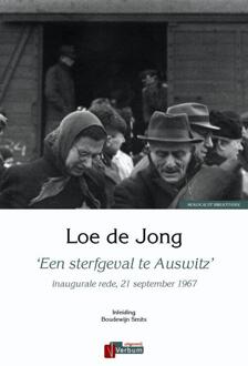 Verbum, Uitgeverij 'Een sterfgeval te Auswitz' - Boek Loe de Jong (9074274951)