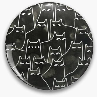 Verdachte Katten Zacht Email Pin Badge Decoratieve Kleding Badge Revers Pin Broche Sieraden Voor Vrouwen