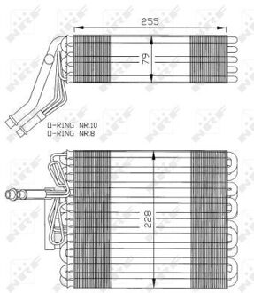 Verdamper, airconditioning 36025