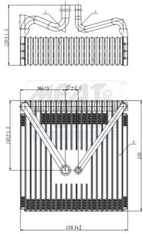 Verdamper, airconditioning 997047