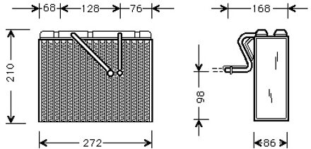 Verdamper Vectra B Lhd All 99-04 3700V300