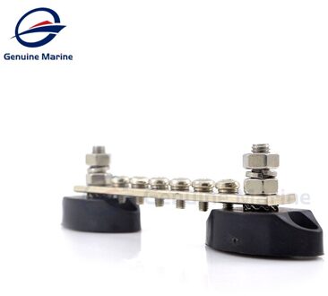 Verdeelkast Blok Bus Bar Elektrische Terminal Junction Box 12 Volt 4/6/10/12-Punt Universele Voor auto Boot Marine Donkergrijs