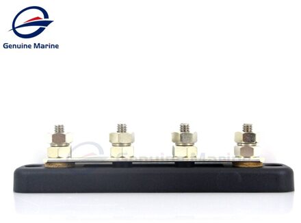 Verdeelkast Blok Bus Bar Elektrische Terminal Junction Box 12 Volt 4/6/10/12-Punt Universele Voor auto Boot Marine leger groen