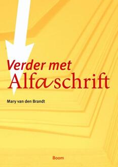 Verder met alfaschrift - Boek Mary van den Brandt (908953461X)
