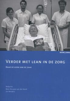 Verder met lean in de zorg - Boek Boom uitgevers Amsterdam (9462365148)