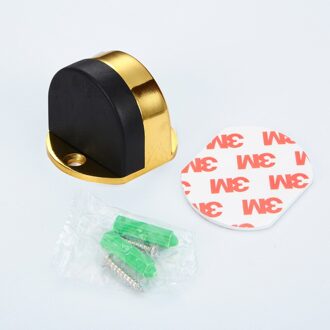 Verdikking Roestvrij Staal Dual-Gebruik Deurstopper Deur Houders Catch Floor Nail-Gratis Deur Stopt Sticker Deur Stop ruisonderdrukking goud