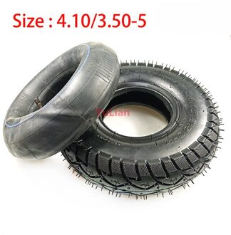 Verdikte 4.10/3.50-5 Banden Binnenband Voor 47/49CC Motorfiets Scooter Mini Quad Dirt Pit Bike atv Go-Kart Chunky Tyre Onderdelen inner en outer tir
