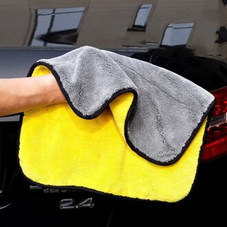 Verdikte Car Cleaning Handdoek Microfiber Koraal Fluwelen Doek Dubbelzijdig Hoge Dichtheid Handdoek Vegen Absorberende